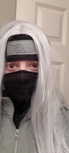 Customer photo review of Anime Contact Lenses