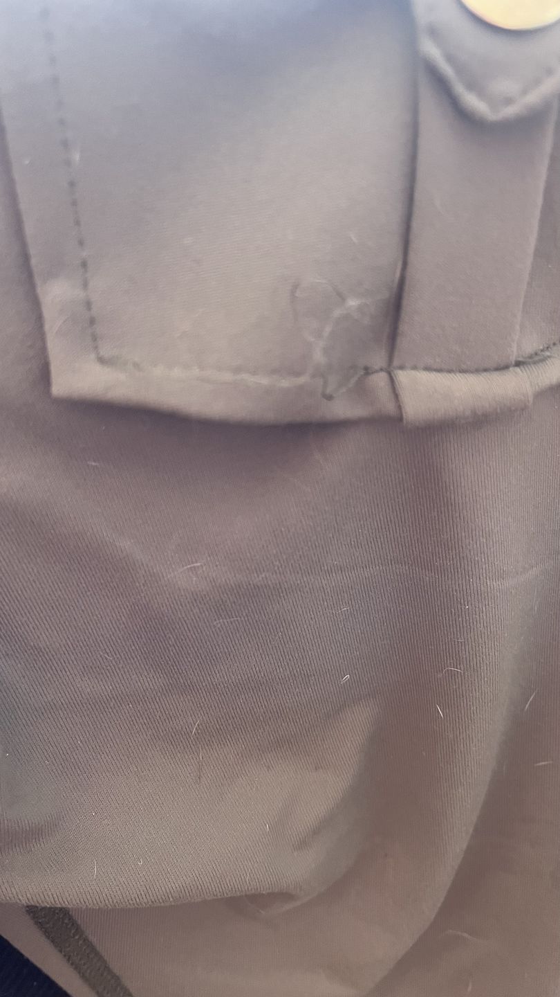 Customer photo review of Shapewear TNG Cargo Leggings - Olive
