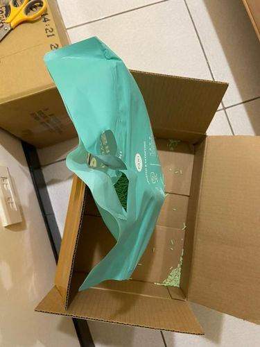 Customer photo review of [4包以上免運] PANI 豆腐砂 原味 薰衣草 綠茶 7L