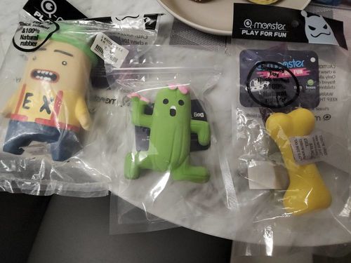 Customer photo review of Q-MONSTER 前男友系列 狗狗發聲玩具