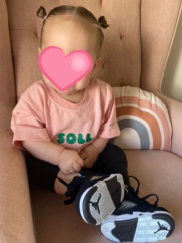 Customer photo review of Soll Print T-Shirt - Pink/Green