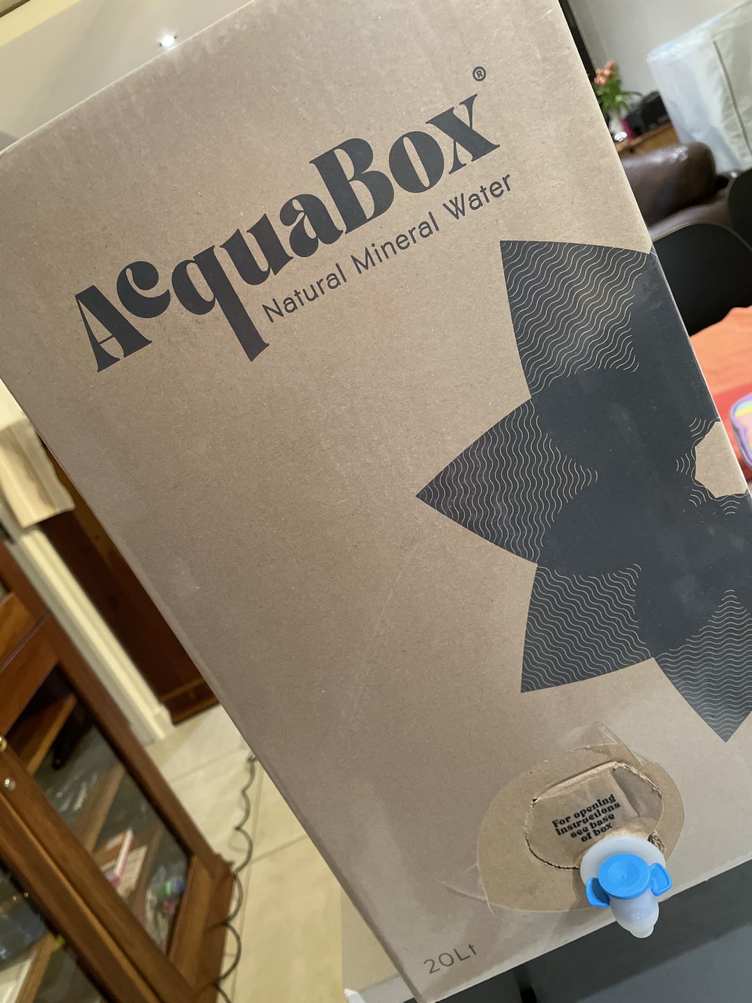Customer photo review of Acquabox ®️ Mineral Water Refill
