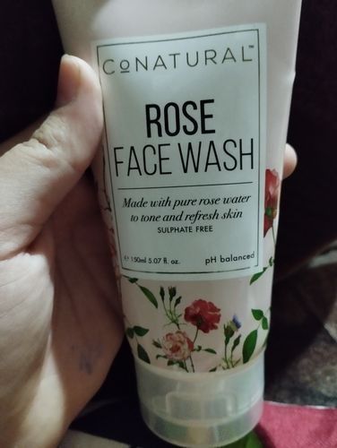 Customer photo review of Rose Face Wash