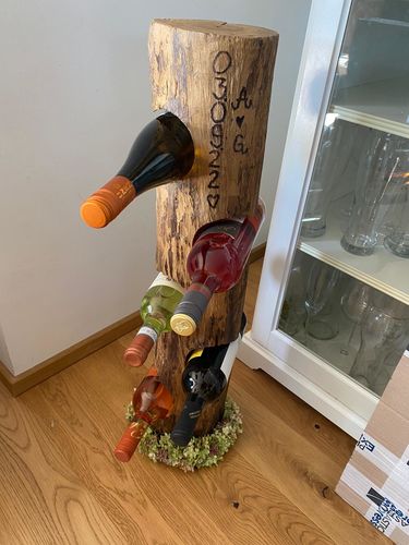 Customer photo review of KENYON Weinregal Weinständer 5 Flaschen