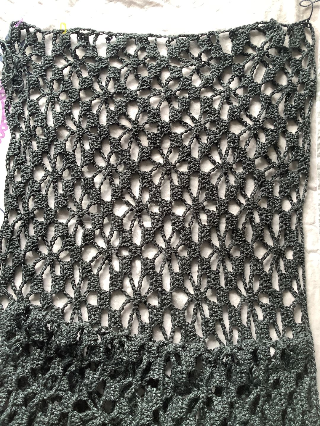 Customer photo review of Heirloom Cotton 8 ply