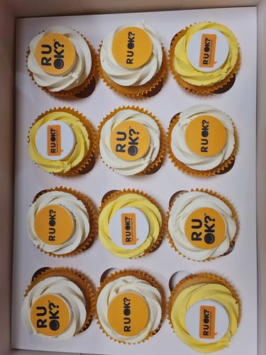 Customer photo review of R U OK Day - Edible Icing Image