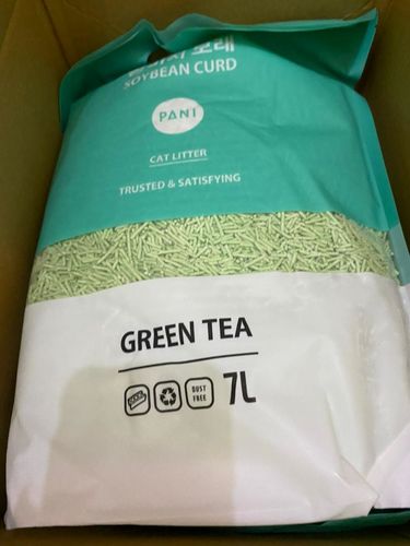 Customer photo review of [4包以上免運] PANI 豆腐砂 原味 薰衣草 綠茶 7L