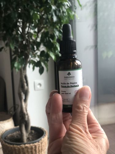 Customer photo review of Sarahbio - huile de pépins de figue de barbarie - 30 mL