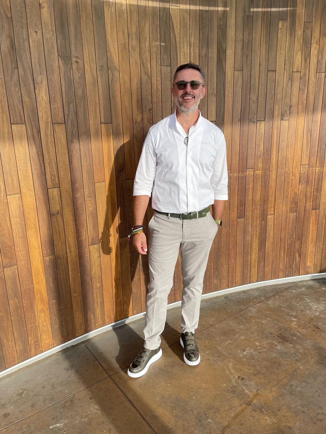 Customer photo review of Luiz X in Green