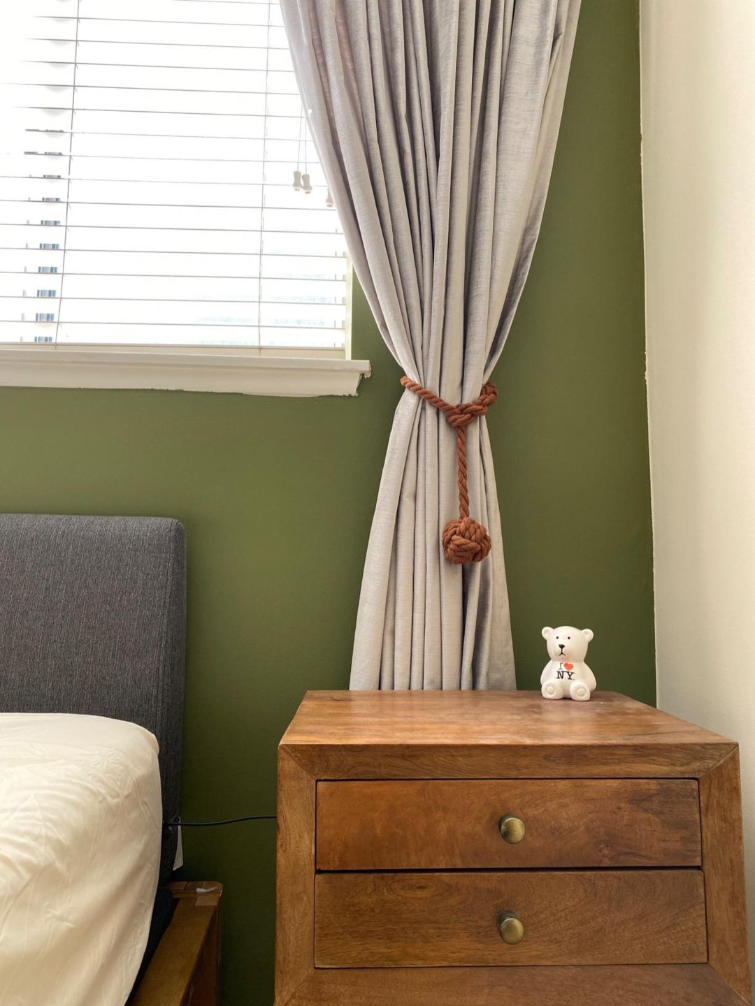 Customer photo review of 1 Pcs Macrame Curtain Tiebacks Clips