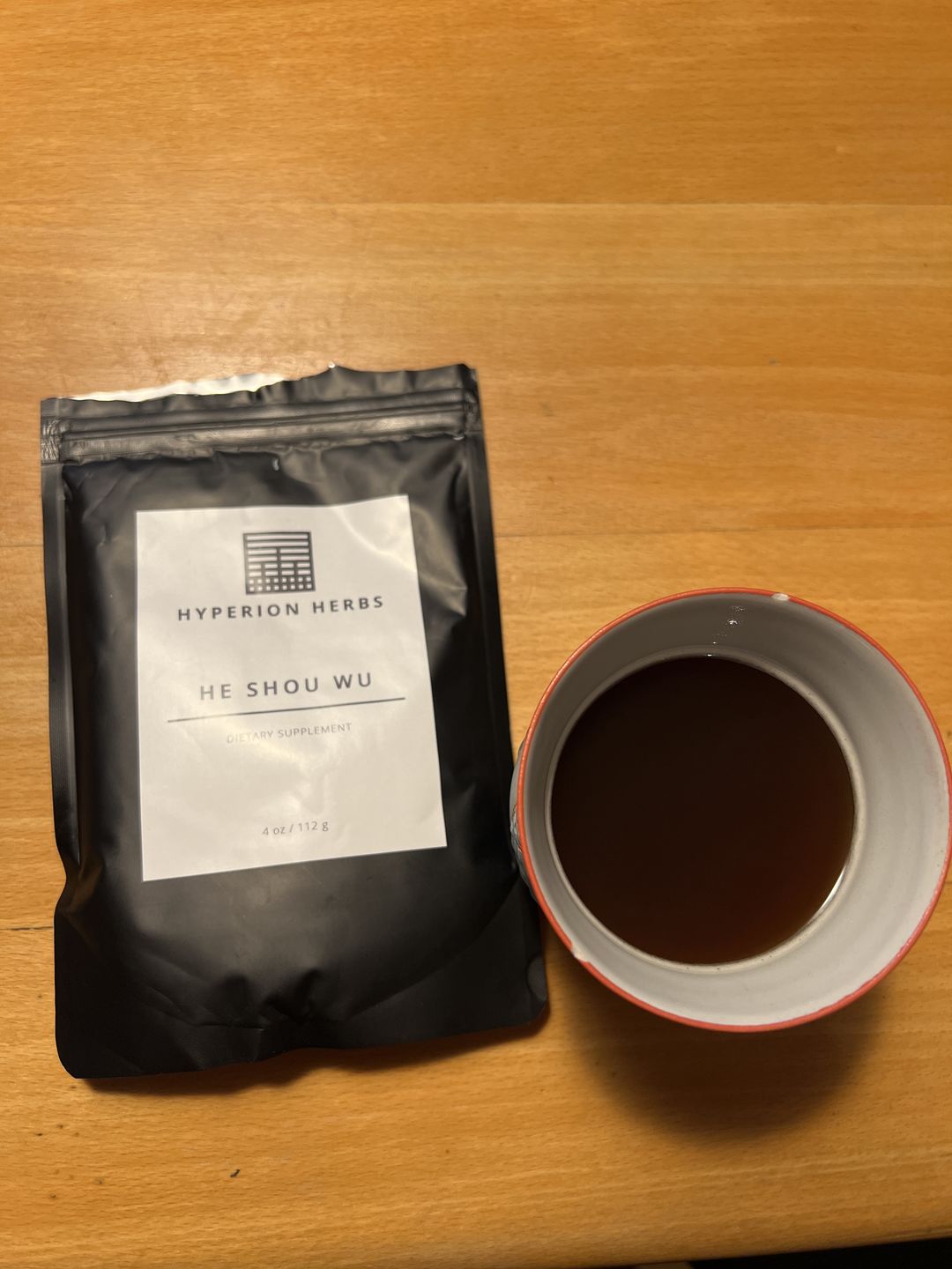 Customer photo review of He Shou Wu Extract