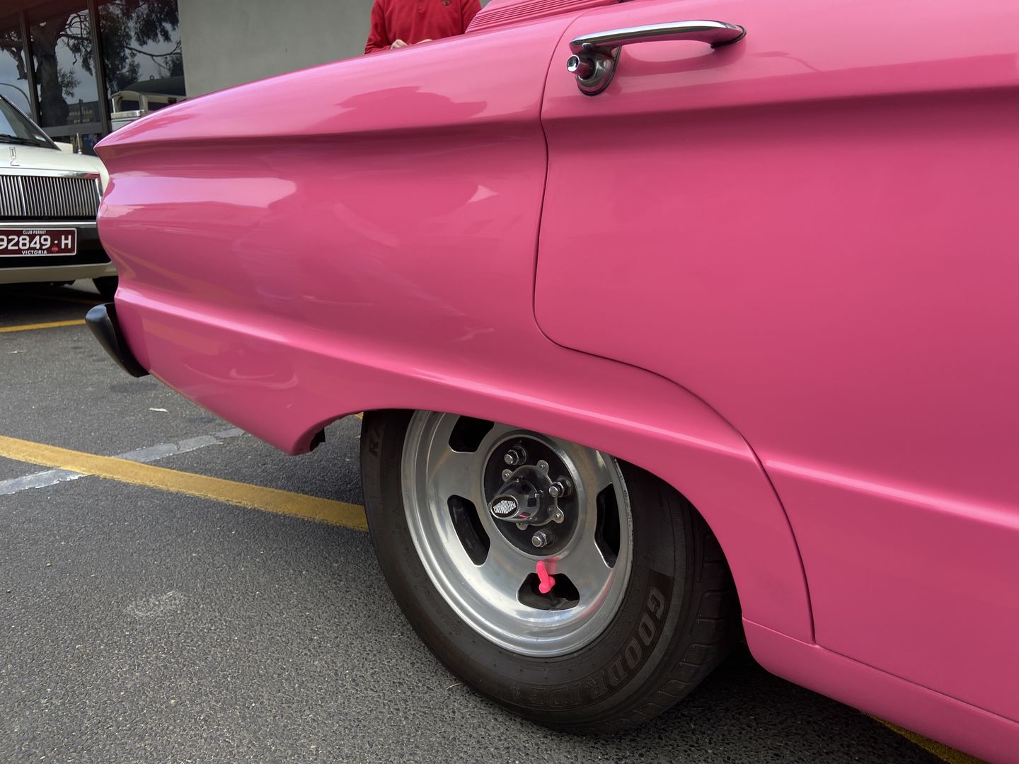 Customer photo review of Rooster Shaped Valve Stem Cap 🐓🧢 - TireCockz Prank (4 Pack!)