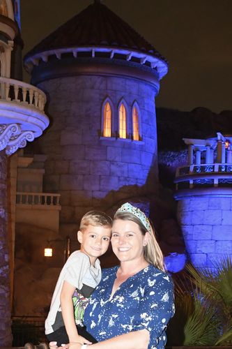 Customer photo review of SUNSHINE MIXED CRYSTAL WOVEN KNOTTED HEADBAND