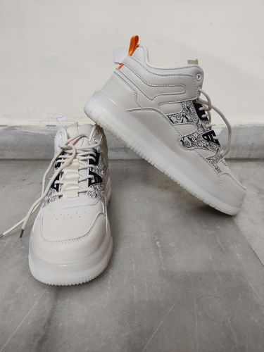 Customer photo review of Street Skate 2.0 Beige Low Top Premium Flat Sole Sneakers