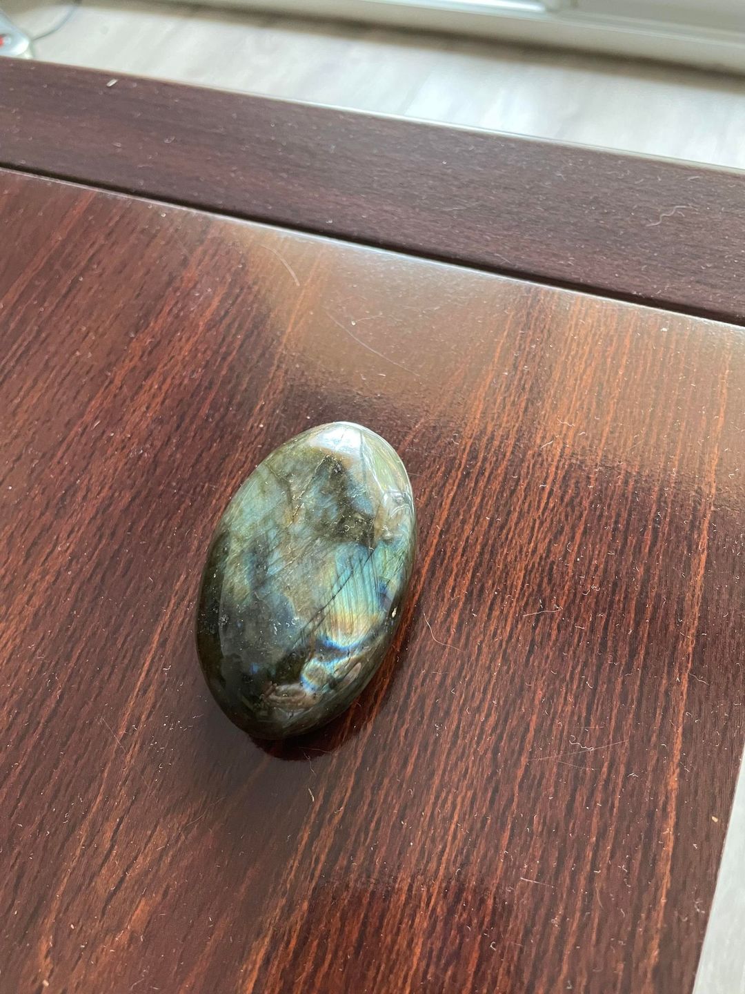 Customer photo review of Galet Labradorite de Madagascar
