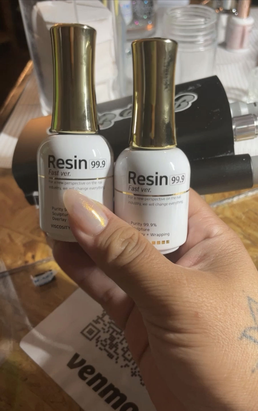 Customer photo review of Izemi Resin 99.9 Fast Ver
