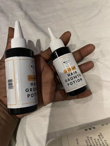 Customer photo review of Hair Growth Potion - Extra Strength
