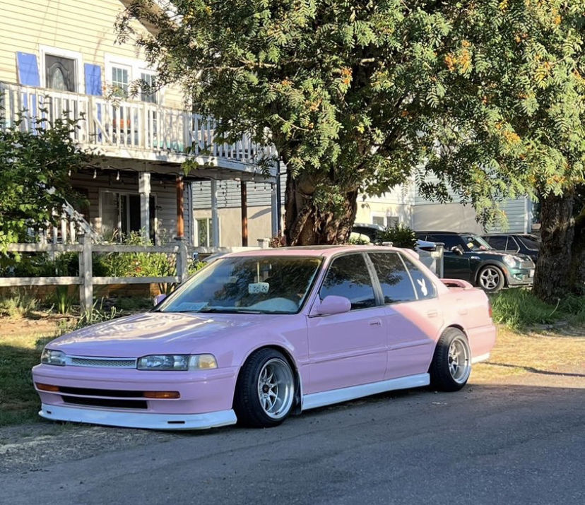 Customer photo review of High Glossy Baby Pink Vinyl Wrap