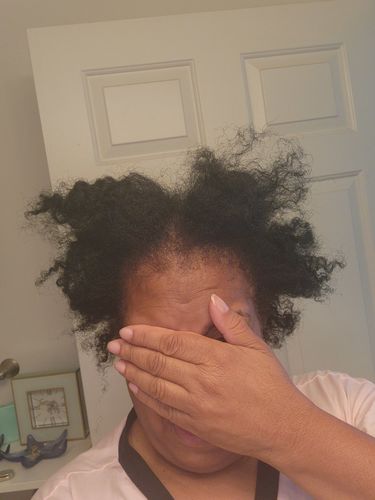 Customer photo review of Hair Chemist Phase 3 Hair Repair Oil for Dry or Damaged Hair 1 Oz.