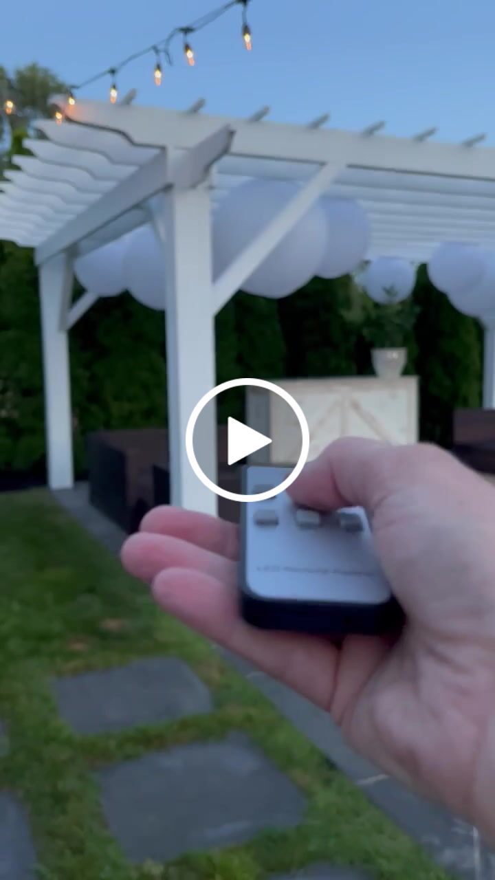 Customer video review of Fantado MoonBright™ 12 LED Multi-function Remote Controlled Light for Paper Lanterns, Cool White (Battery Powered, 3 Pack + Remote Control)