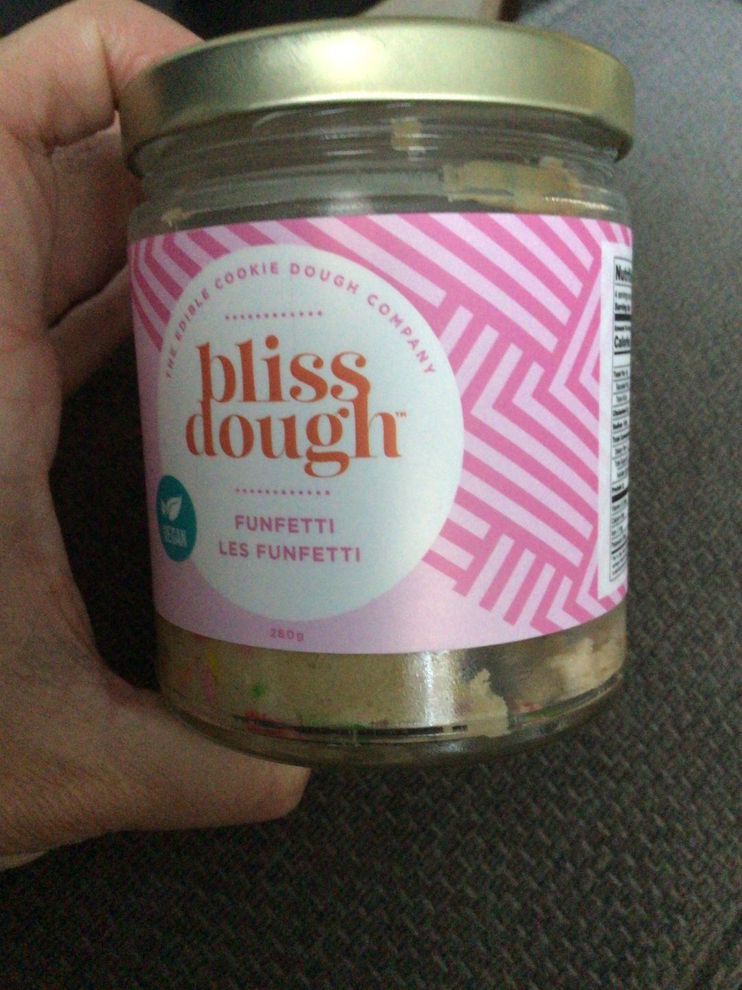 Customer photo review of Funfetti Cookie Dough