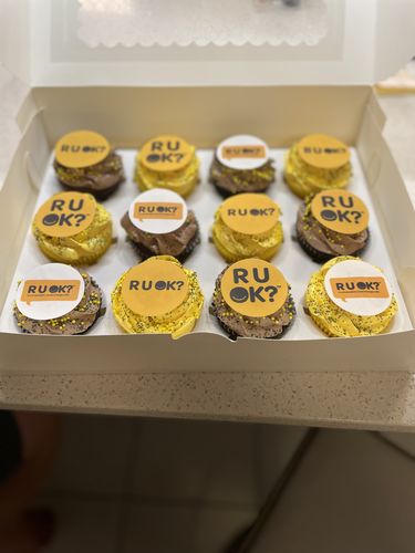 Customer photo review of R U OK Day - Edible Icing Image