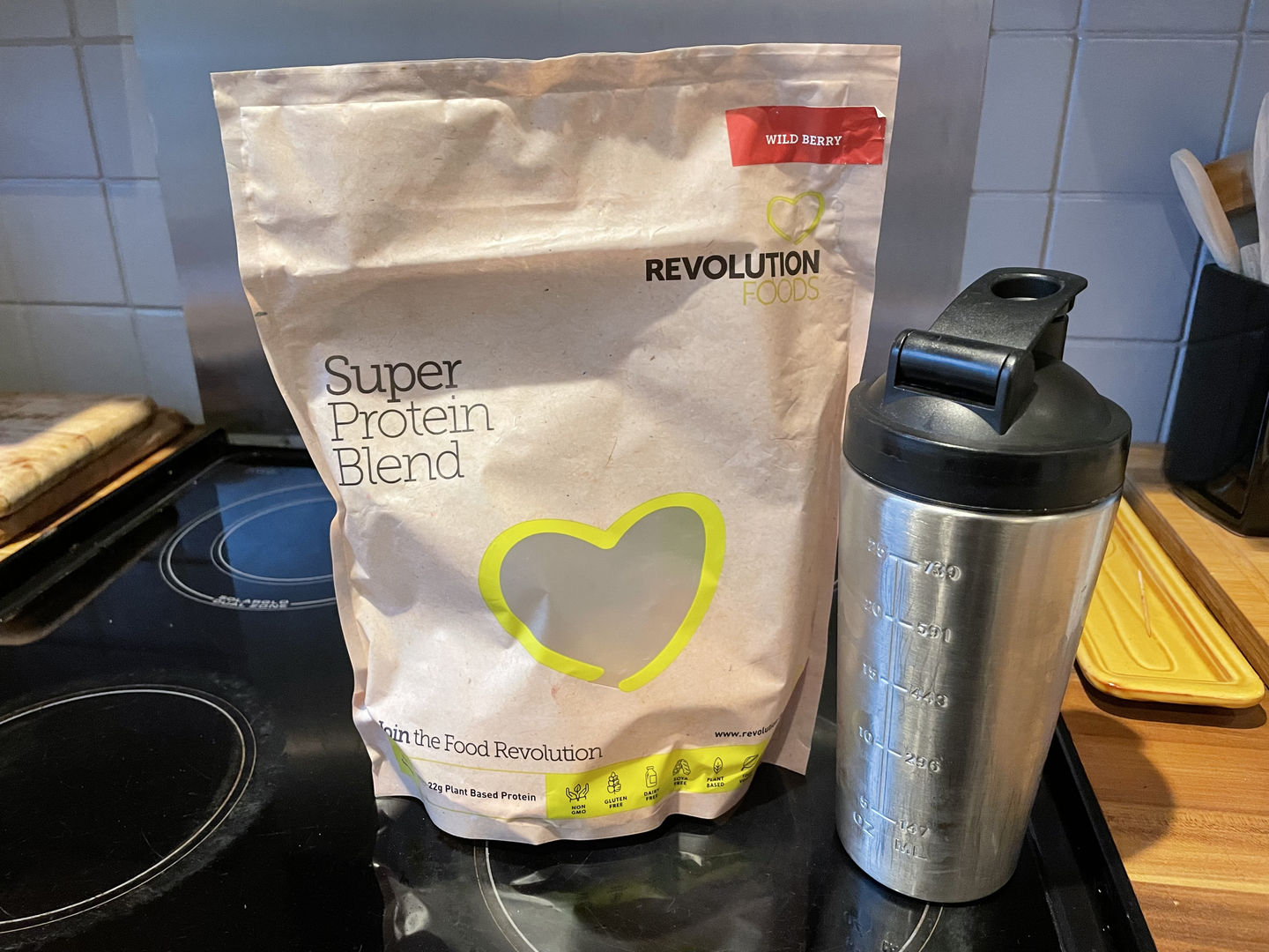 Customer photo review of Superblend Protein Powder