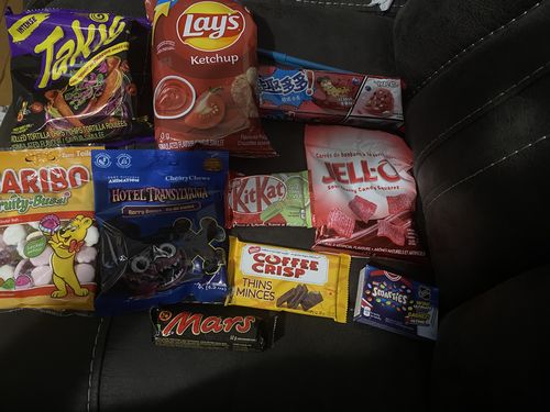 Customer photo review of Mystery Snack Box