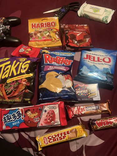 Customer photo review of Mystery Snack Box