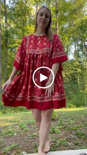 Customer video review of Hannah Boho Tunic Mini Dress