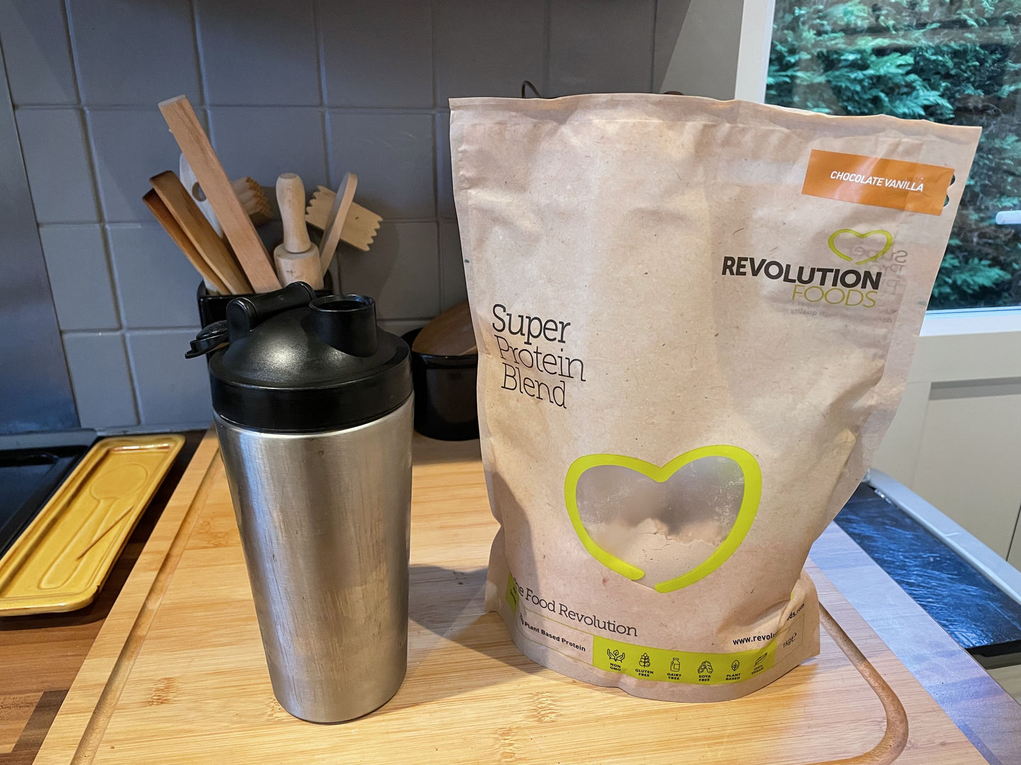 Customer photo review of Superblend Protein Powder