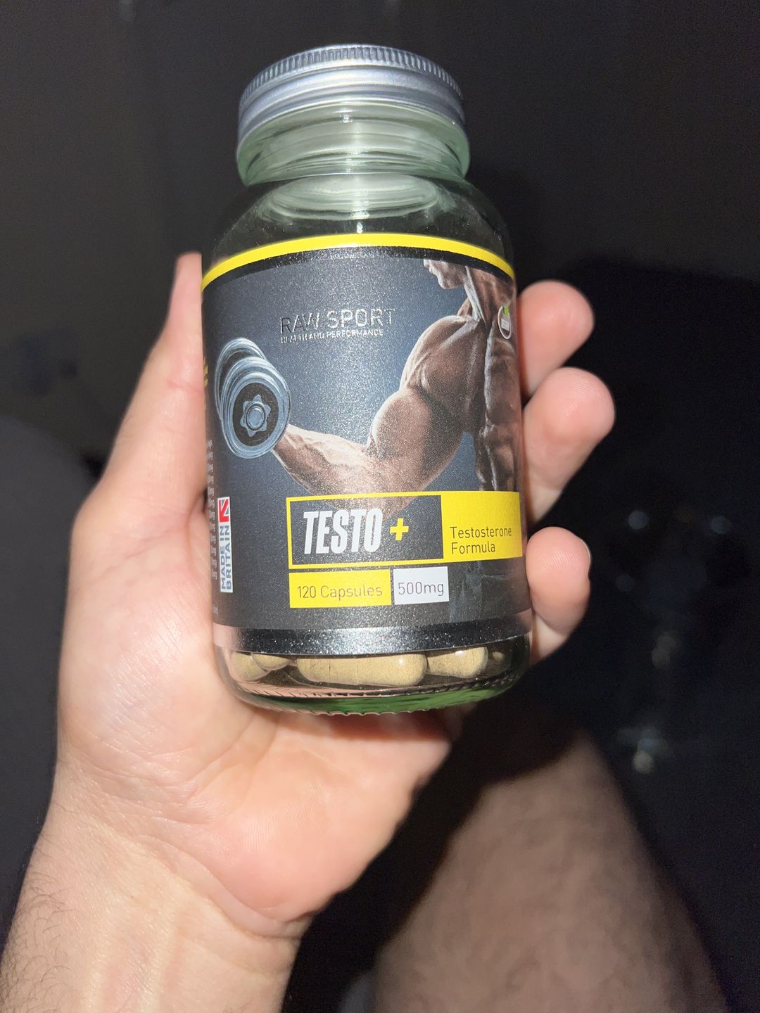 Customer photo review of Testo+ Capsules