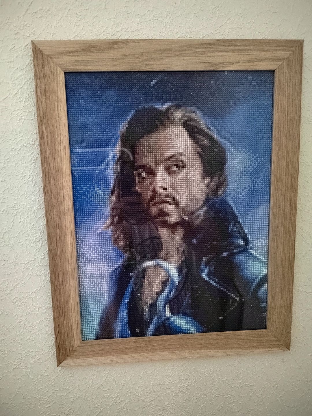 Customer photo review of Diamond Painting Personnalisé