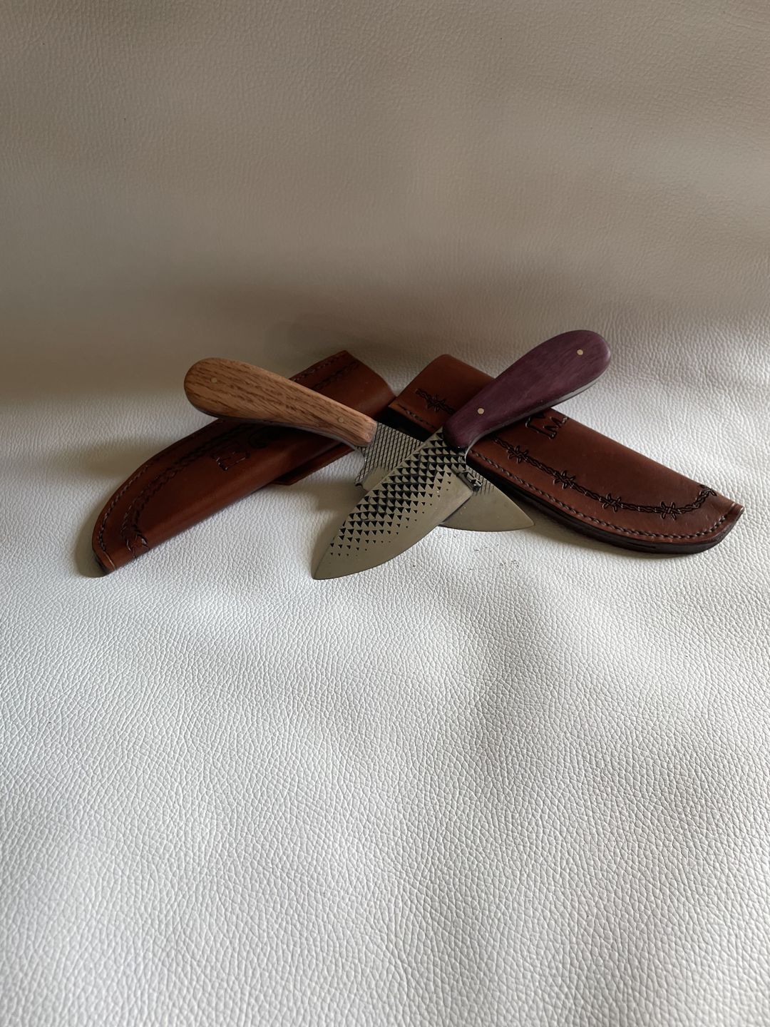 Customer photo review of 2" x 48" Sanding Belts for Stock Removal