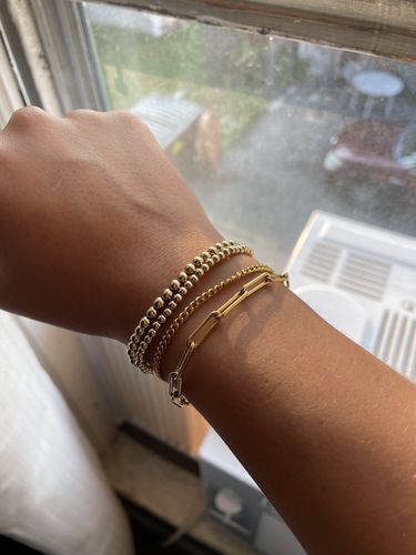 Customer photo review of gabi bracelet