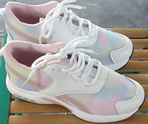 Customer photo review of On This Week Sale OFF 50%🔥Women's Platform Sneakers Lace Up With Colors, Orthopedic Walking Sneakers