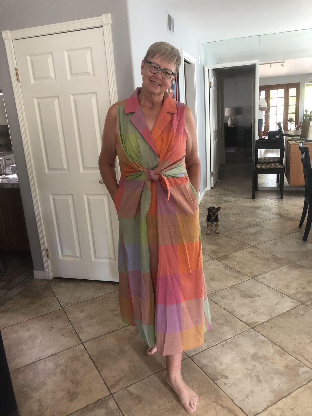 Customer photo review of EMILY DRESS | JUPITER CHEX