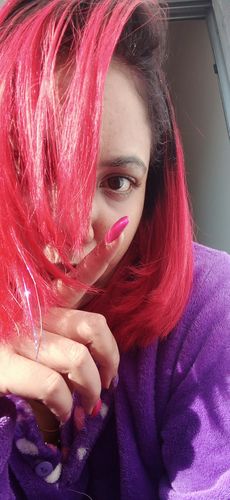 Reseña con foto de un cliente sobre Henna Jamila BAQ (Premium)