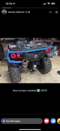 Customer photo review of LED Rear lights for Can Am G2 Rear Light