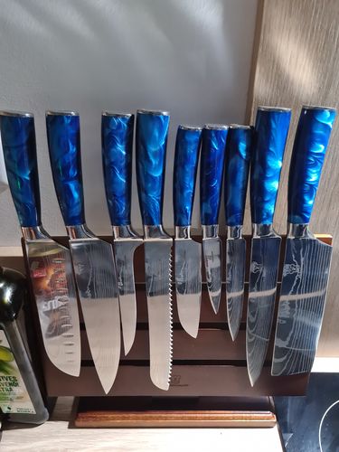 Customer photo review of Asiatischer Messerblock