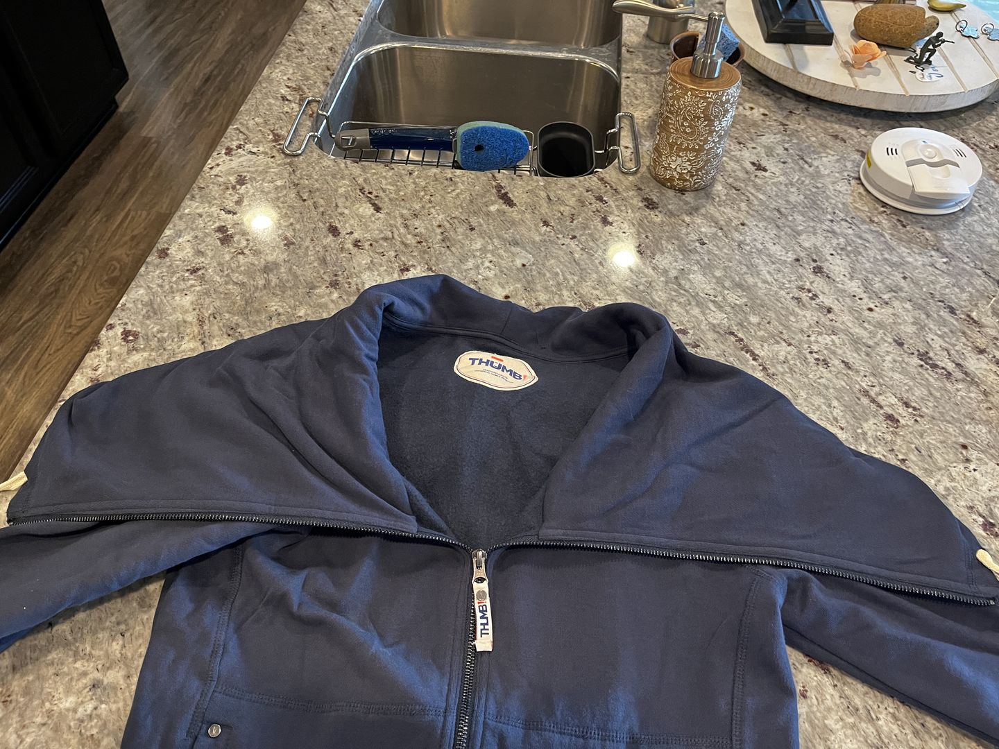 Customer photo review of THE CASEY FLEECE
