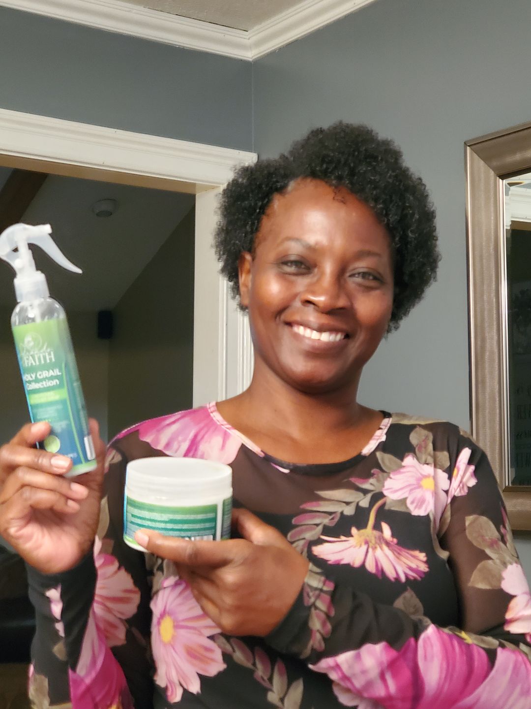 Customer photo review of Conditioning Refresher Spray
