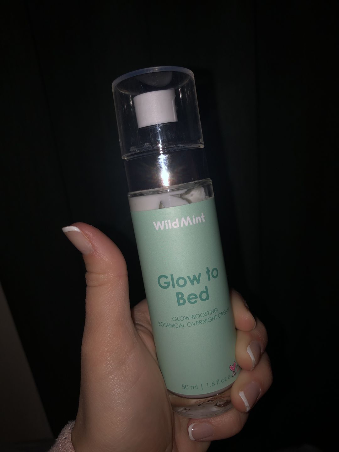 Customer photo review of Glow to Bed