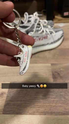 Customer photo review of Adidas Yeezy Boost 350 V2 'Zebra'
