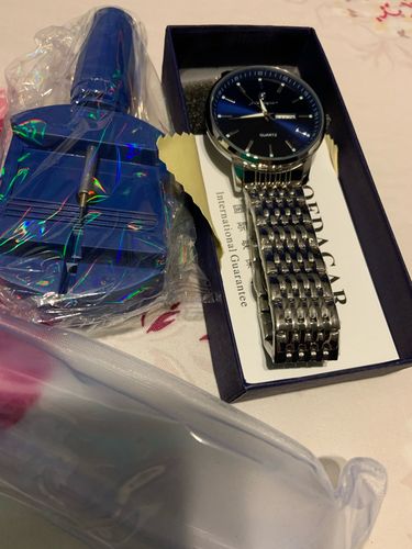 Customer photo review of Men Business Luxury Wrist Watches