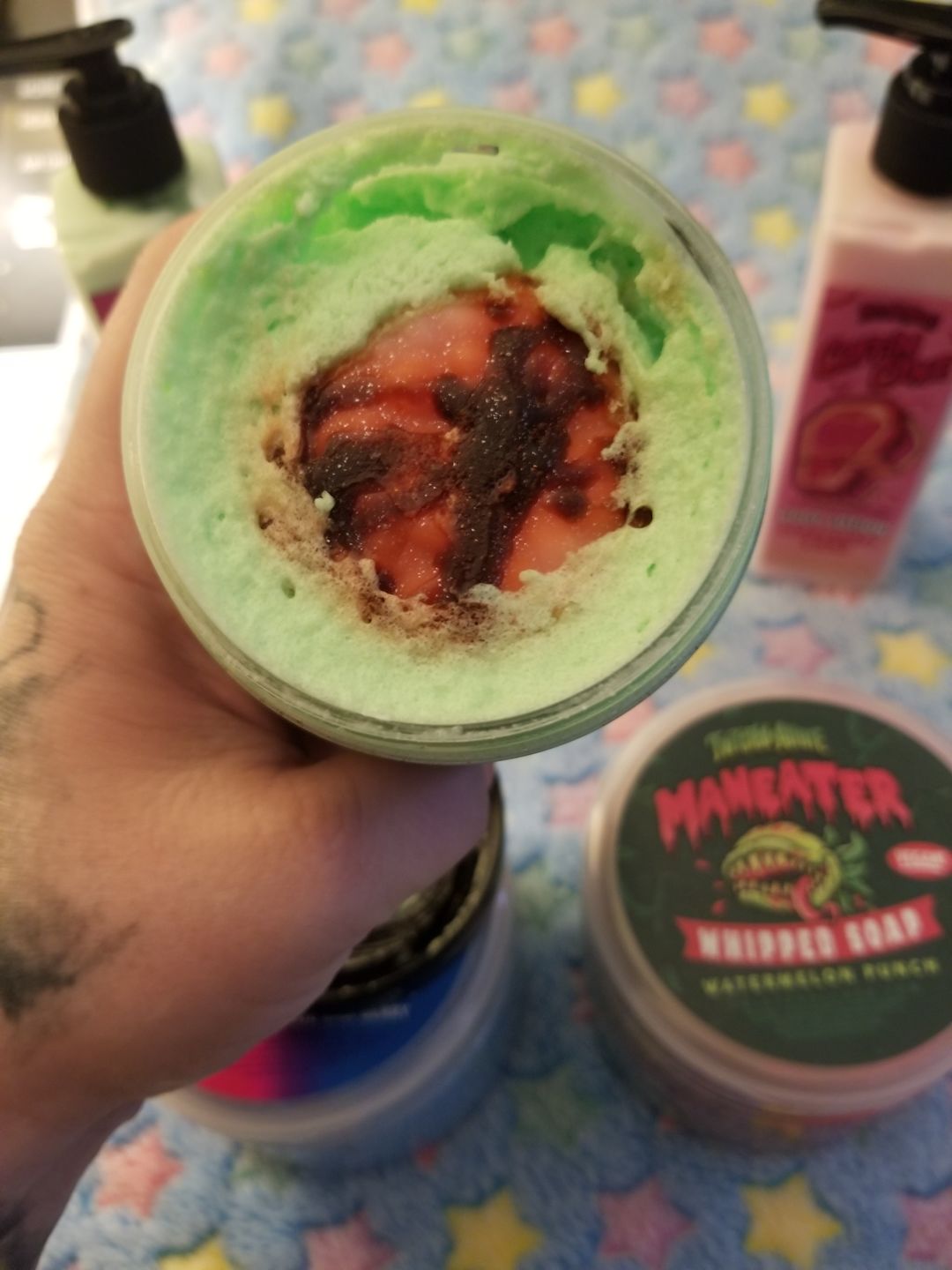 Customer photo review of Brain Dead  Sugar Scrub
