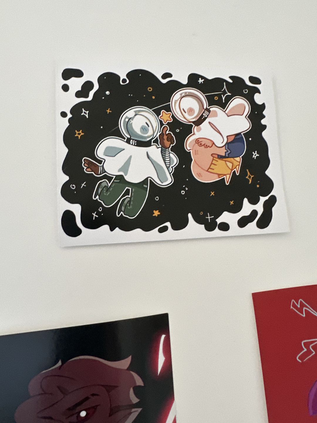 Customer photo review of Mini Space Ghost Print 4x5 Glossy Print