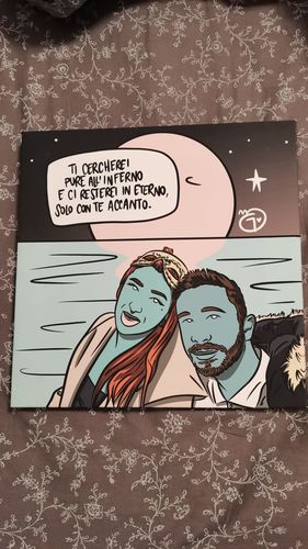 Customer photo review of Ritratto su Commissione