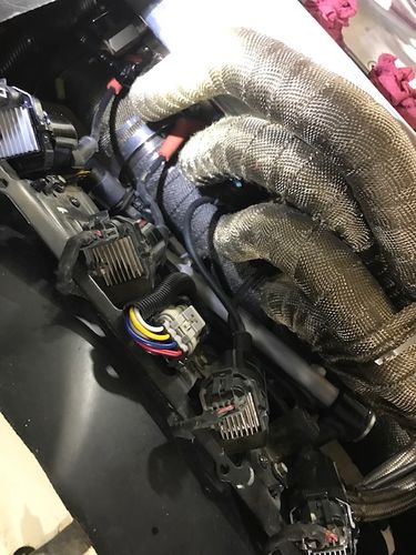 Customer photo review of Firecore LS1 8.5mm Plug Wires for Truck Length Coil Packs (Long) 13" Length PF3009XP