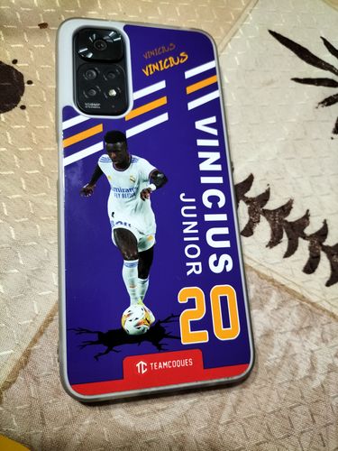Customer photo review of Coque joueur VINICIUS JUNIOR JR REAL MADRID - TEAMCOQUES